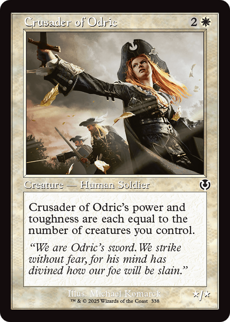 Crusader of Odric (Retro Frame) [Innistrad Remastered] | D20 Games