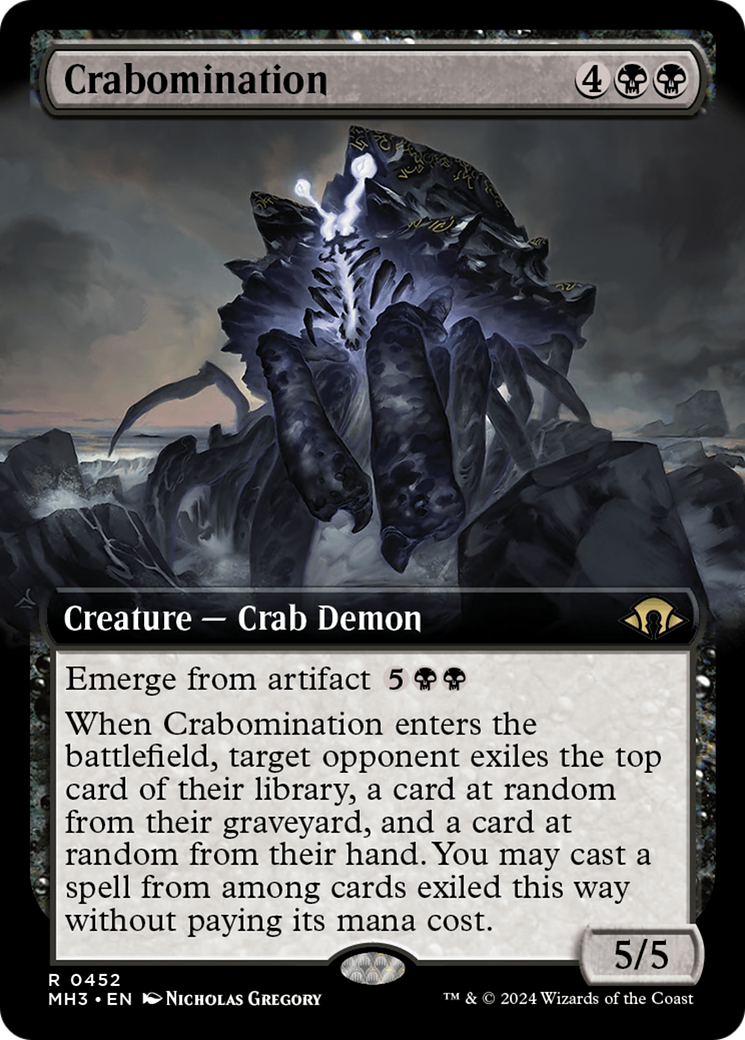 Crabomination (Extended Art) [Modern Horizons 3] | D20 Games