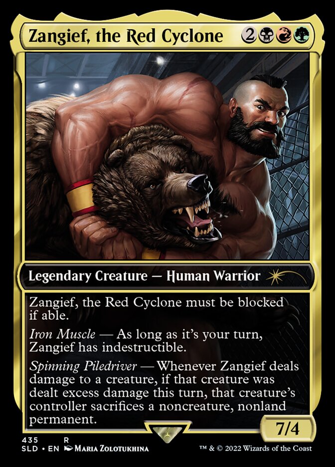 Zangief, the Red Cyclone [Secret Lair Drop Series] | D20 Games