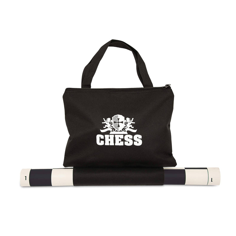 WE Games Best Value Tournament Chess Set - 20 inch: Green