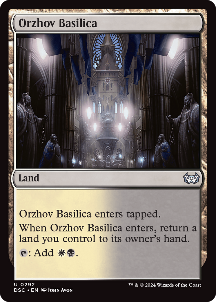 Orzhov Basilica [Duskmourn: House of Horror Commander] | D20 Games