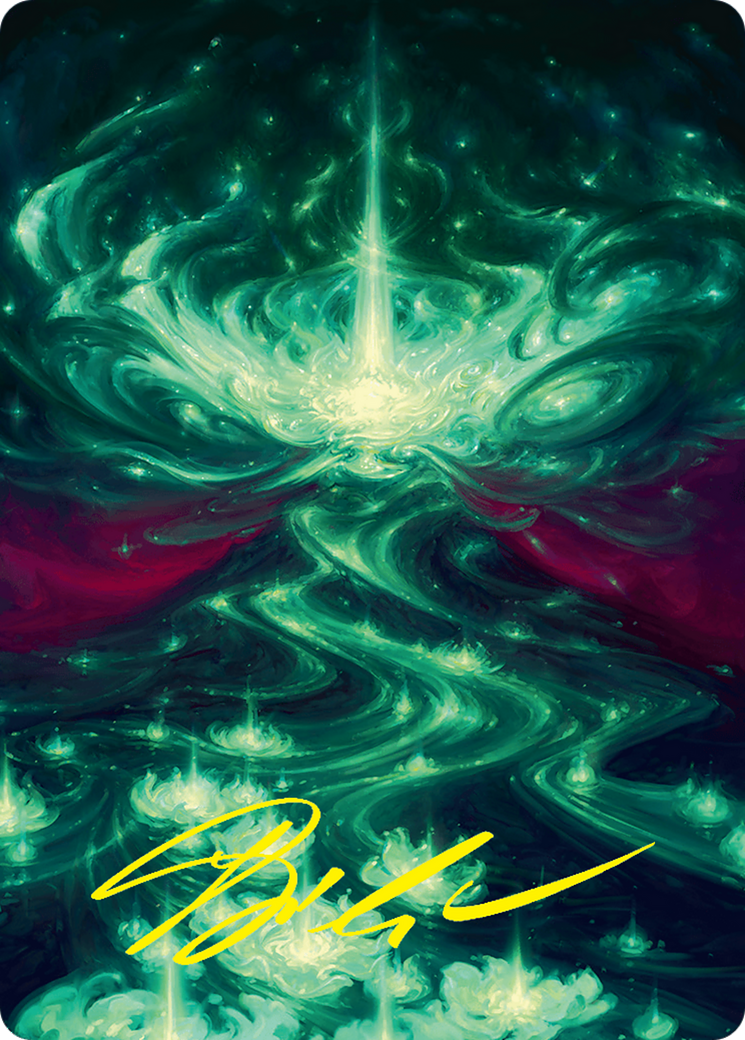 Genesis Wave Art Card (54/54) (Gold-Stamped Signature) [Foundations Art Series] | D20 Games