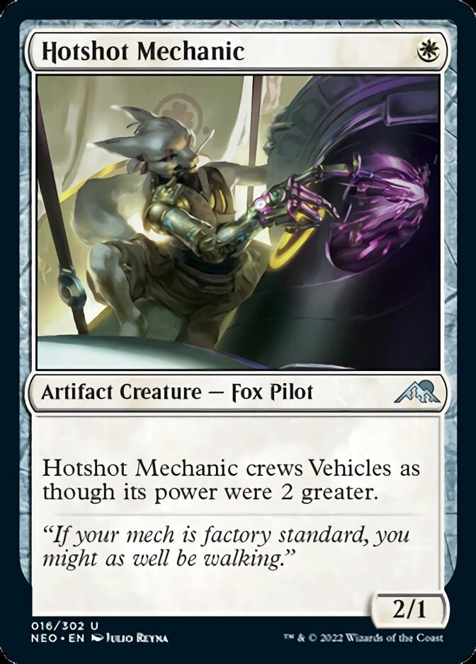 Hotshot Mechanic [Kamigawa: Neon Dynasty] | D20 Games