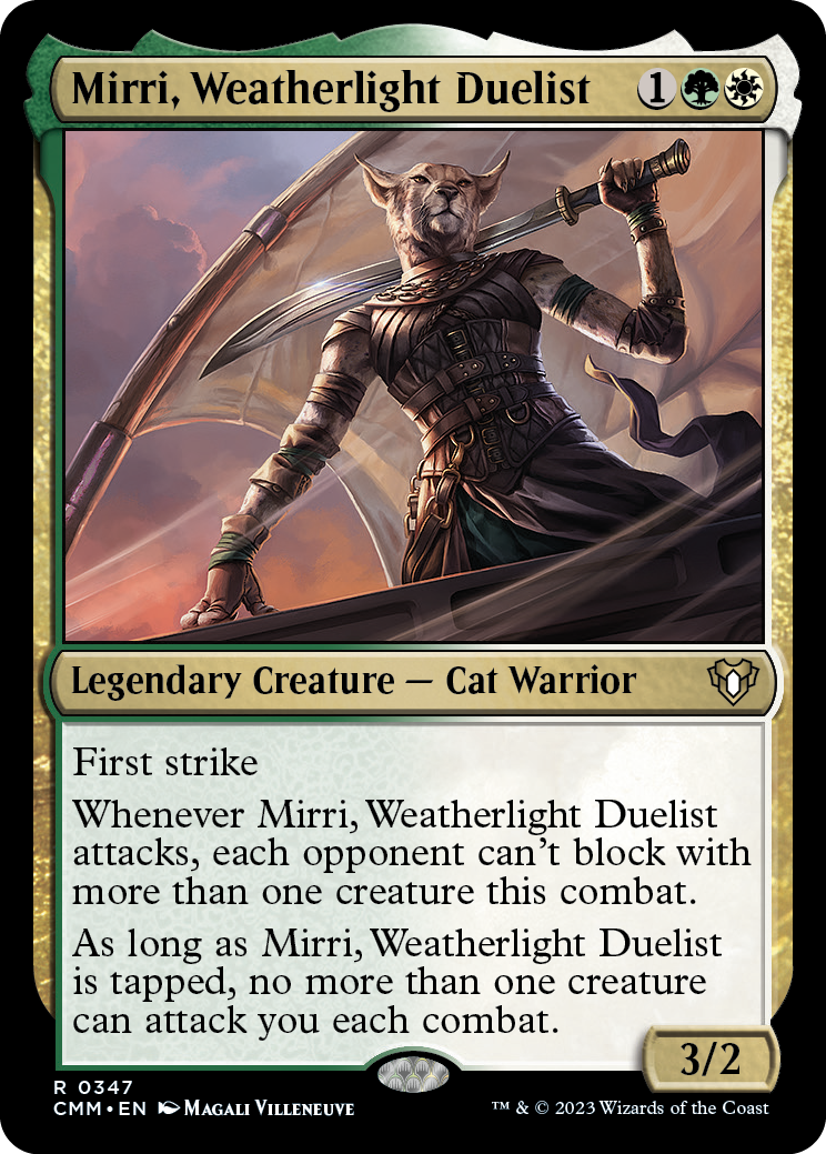 Mirri, Weatherlight Duelist [Commander Masters] | D20 Games