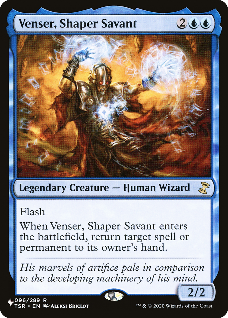 Venser, Shaper Savant [The List] | D20 Games