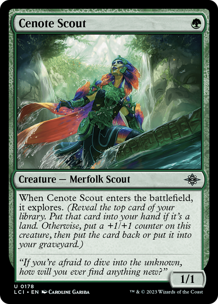 Cenote Scout [The Lost Caverns of Ixalan] | D20 Games