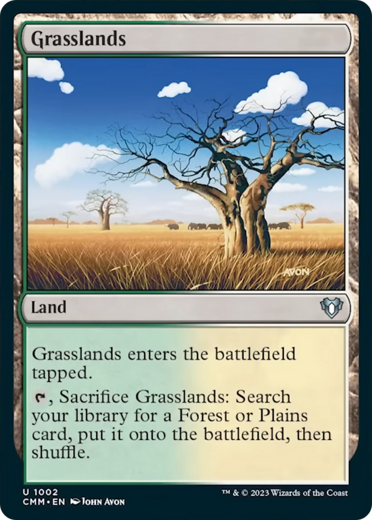 Grasslands [Commander Masters] | D20 Games