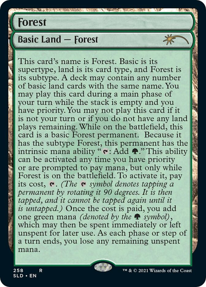Forest (258) [Secret Lair Drop Series] | D20 Games