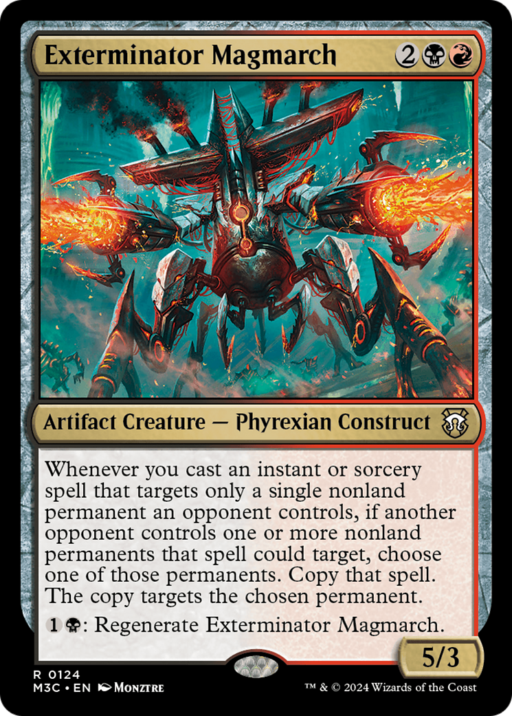 Exterminator Magmarch [Modern Horizons 3 Commander] | D20 Games