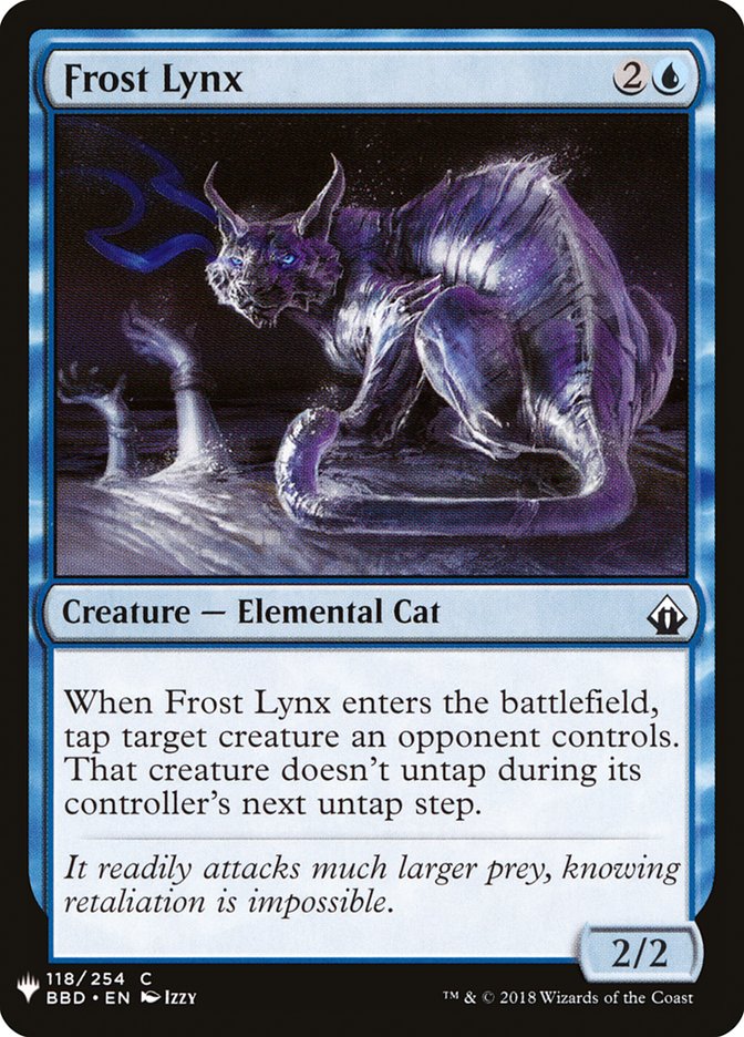 Frost Lynx [Mystery Booster] | D20 Games