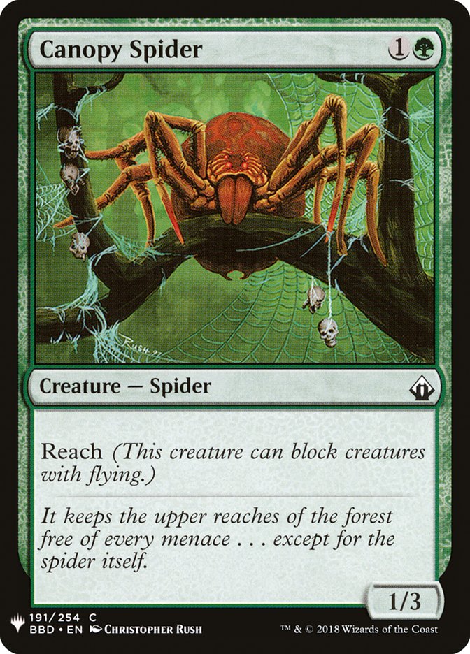 Canopy Spider [Mystery Booster] | D20 Games
