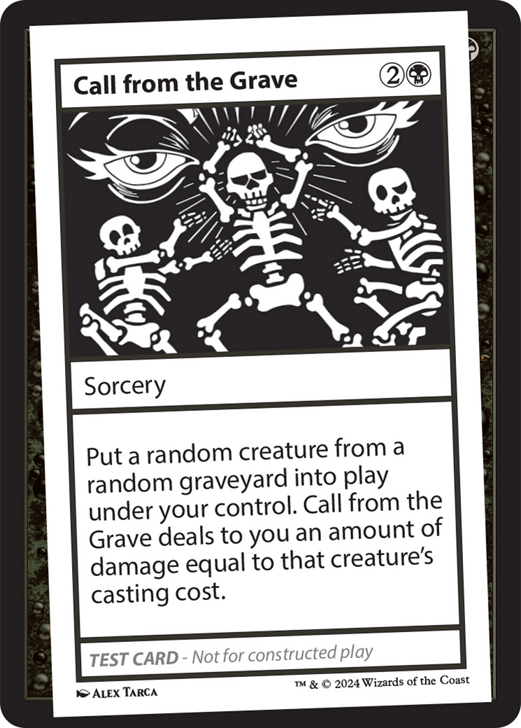 Call from the Grave [Mystery Booster 2 Playtest Cards] | D20 Games