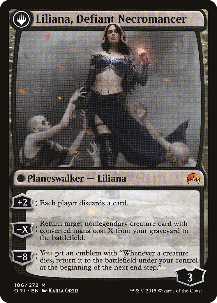 Liliana, Heretical Healer // Liliana, Defiant Necromancer [Secret Lair: From Cute to Brute] | D20 Games