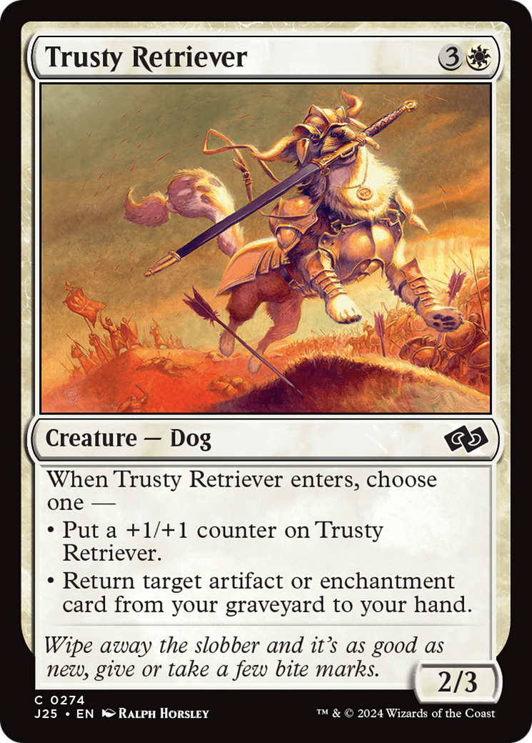 Trusty Retriever [Foundations Jumpstart] | D20 Games