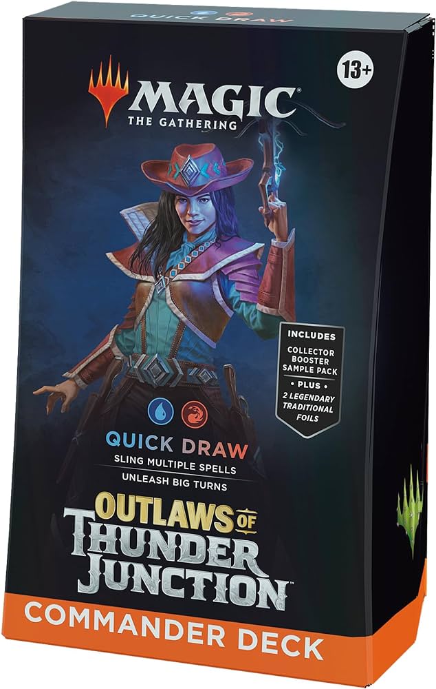 Magic The Gathering: Outlaws of Thunder Junction Commander Deck Quick Draw