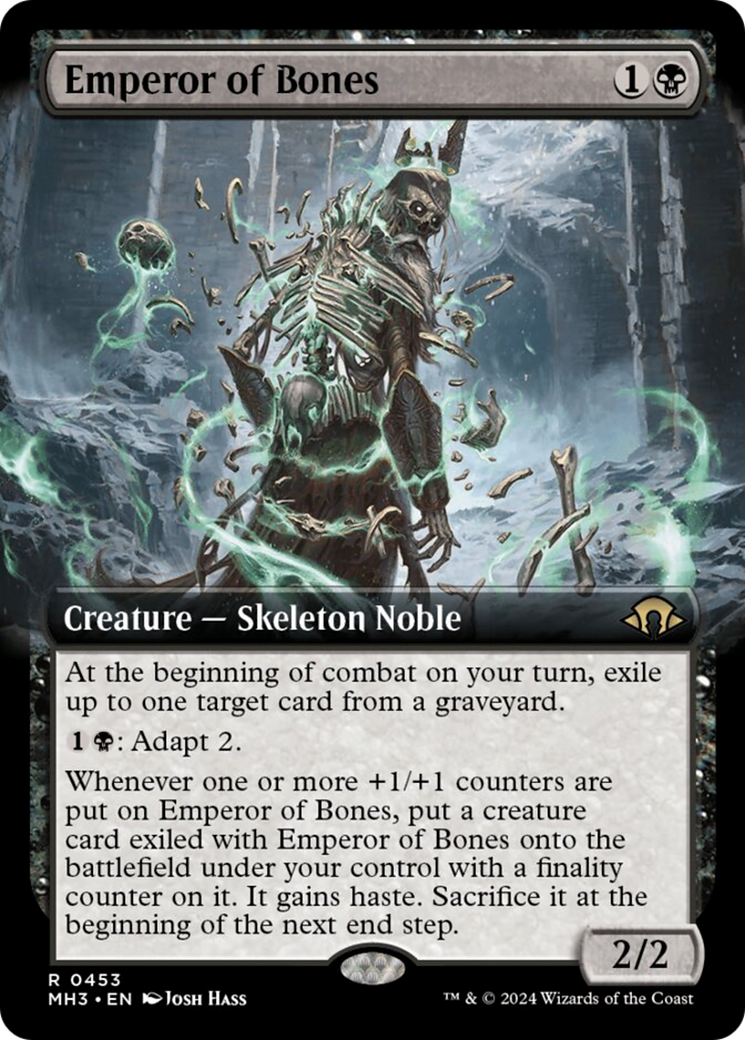 Emperor of Bones (Extended Art) [Modern Horizons 3] | D20 Games