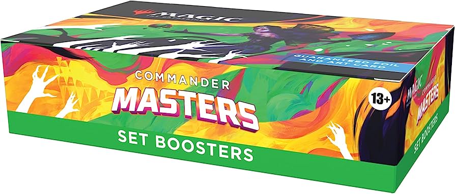 mtg ac booster box Commander Masters Set Booster Box