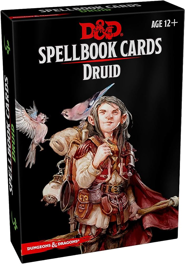 D&D Spellbook Cards: Druid | D20 Games