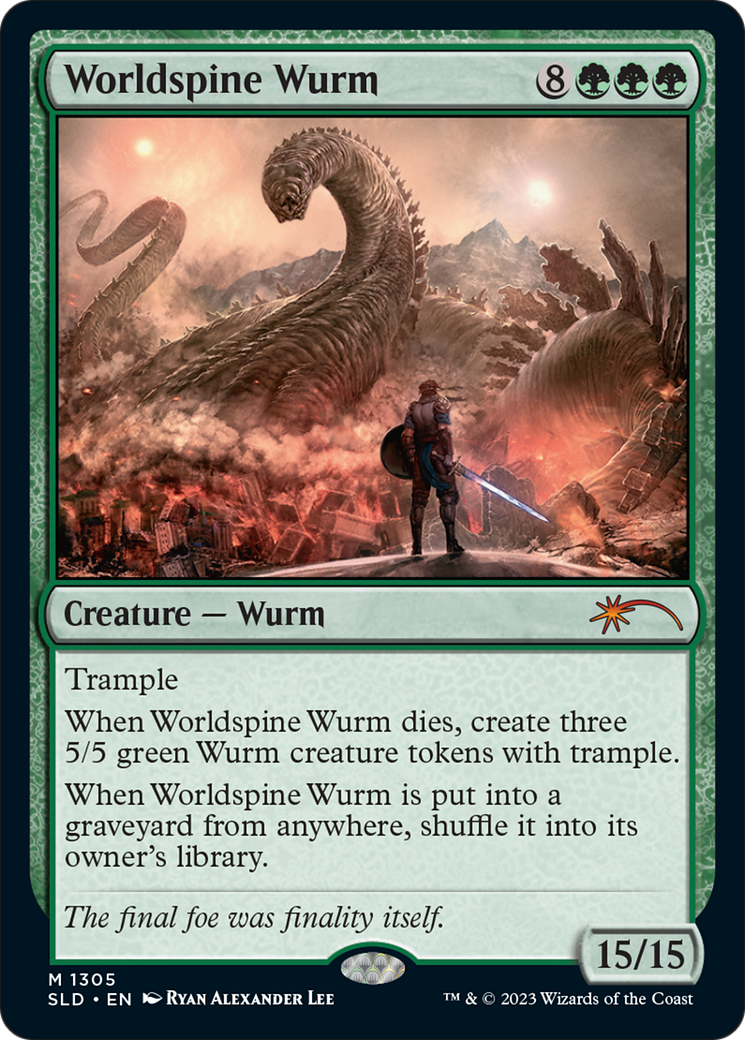 Worldspine Wurm [Secret Lair Drop Series] | D20 Games