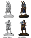 Pathfinder Battles Deep Cuts Unpainted Minis: W4 Female Elf Bard