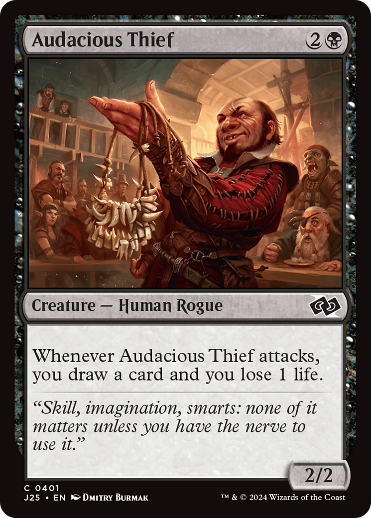 Audacious Thief [Foundations Jumpstart] | D20 Games