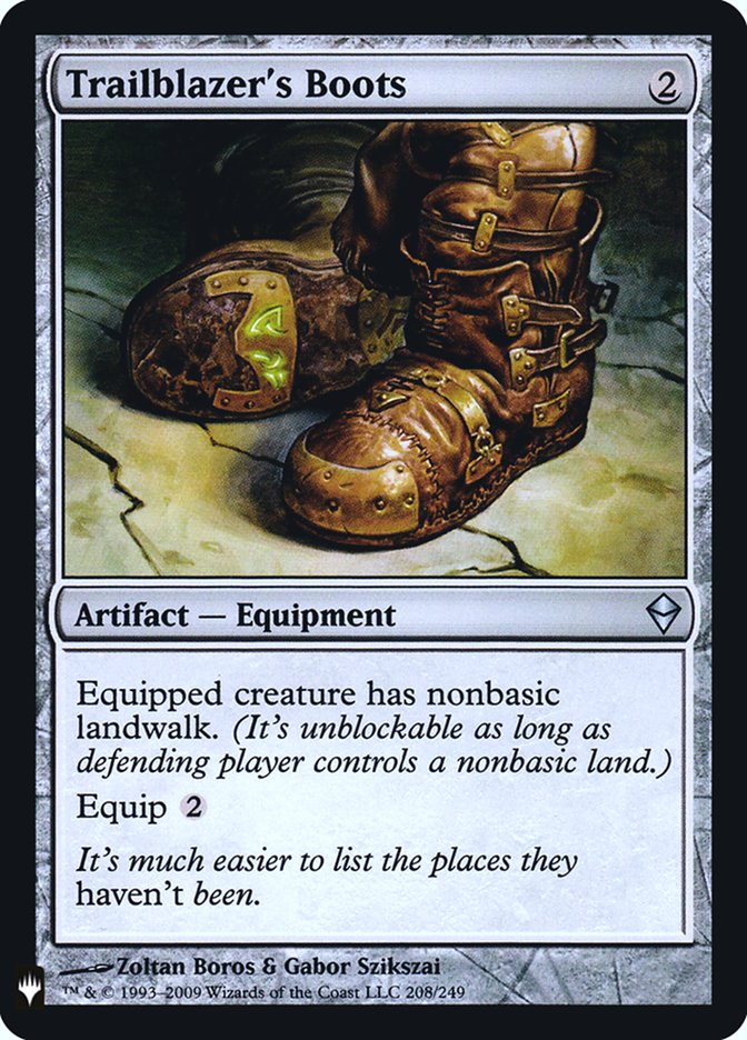 Trailblazer's Boots [Mystery Booster] | D20 Games