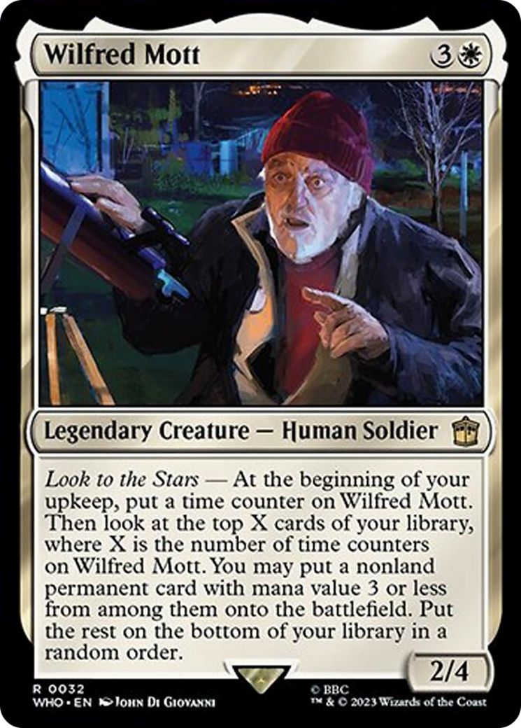 Wilfred Mott [Doctor Who] | D20 Games