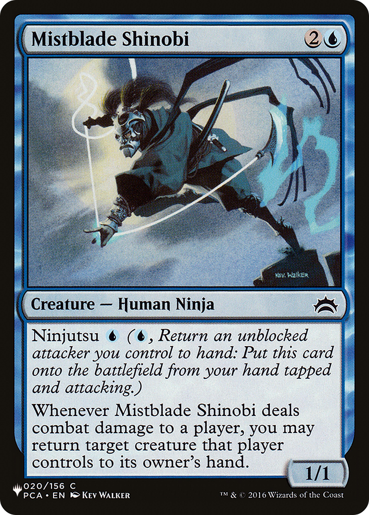 Mistblade Shinobi [The List] | D20 Games