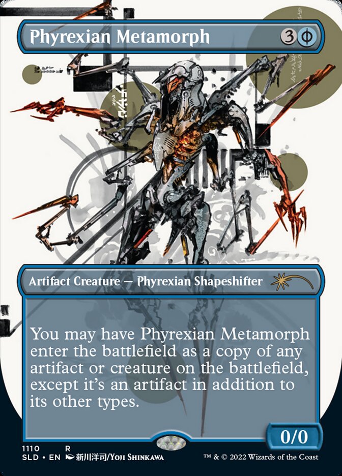 Phyrexian Metamorph (Borderless) [Secret Lair Drop Series] | D20 Games