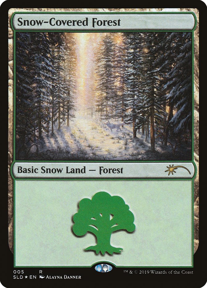 Snow-Covered Forest (005) [Secret Lair Drop Series] | D20 Games