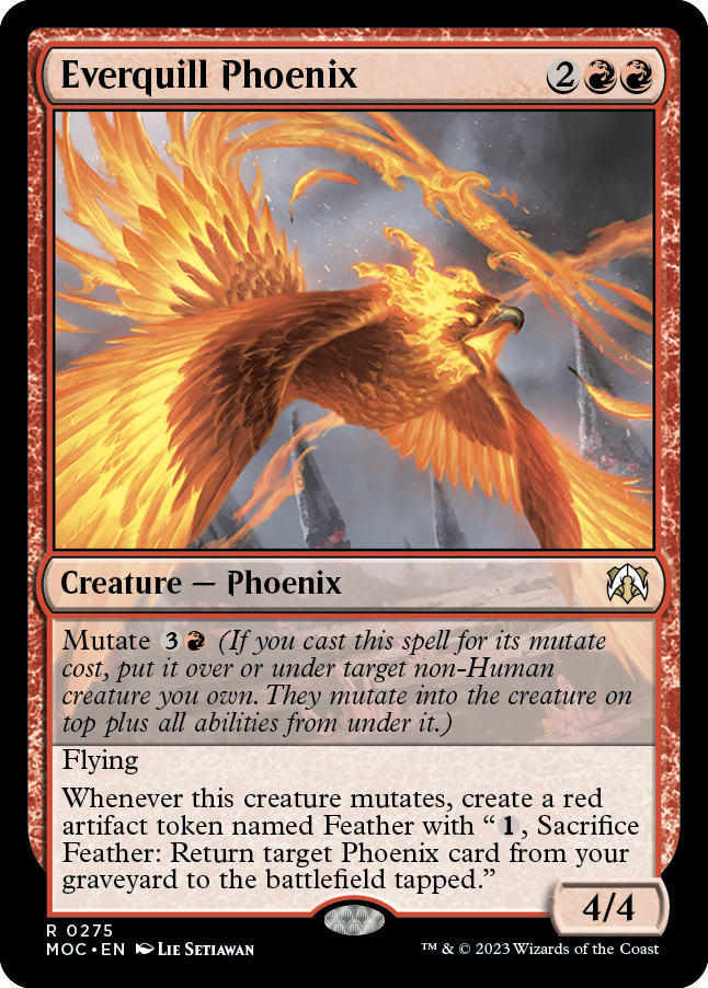 Everquill Phoenix [March of the Machine Commander] | D20 Games