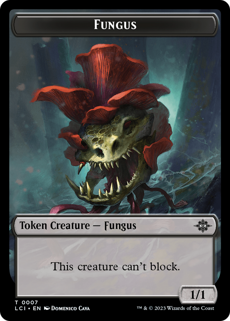 Copy // Fungus Double-Sided Token [The Lost Caverns of Ixalan Tokens] | D20 Games