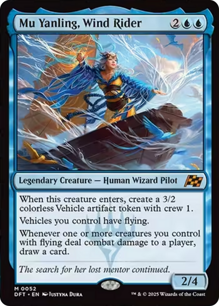 Mu Yanling, Wind Rider [Aetherdrift] | D20 Games