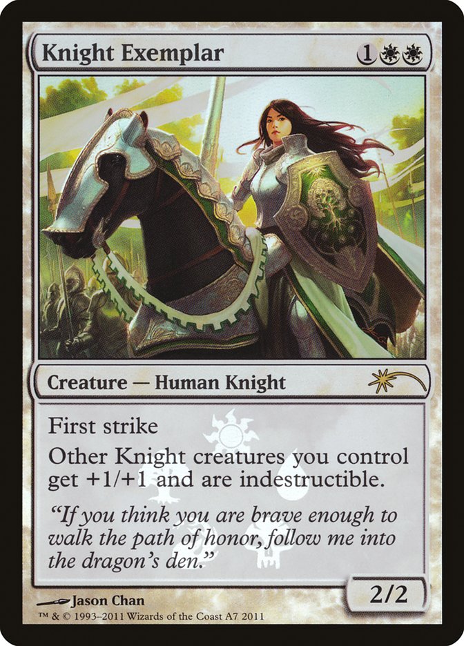 Knight Exemplar [Resale Promos] | D20 Games