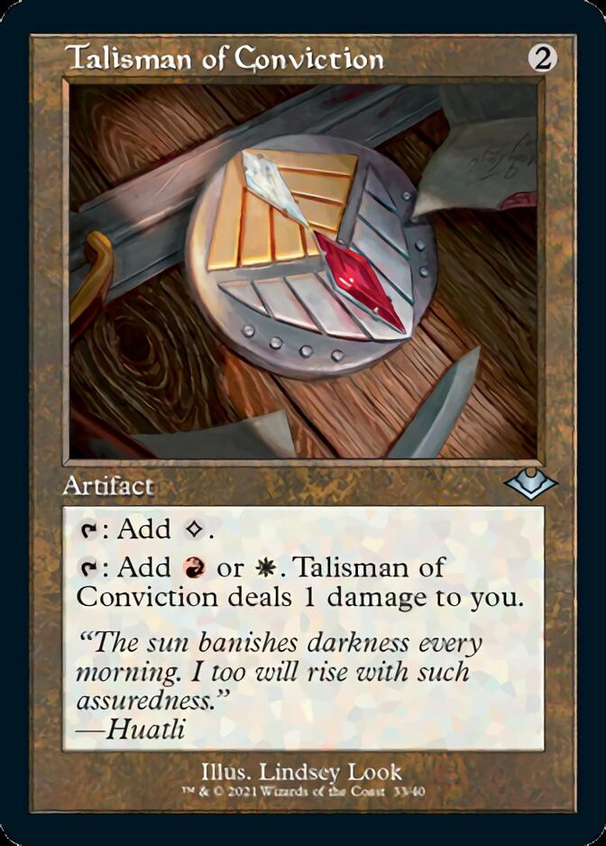 Talisman of Conviction (Retro) [Modern Horizons] | D20 Games