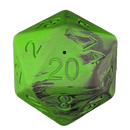 Barbarian Strength Dog D20: Blue