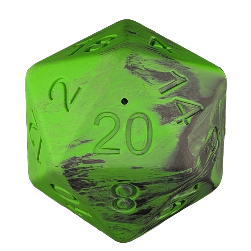 Barbarian Strength Dog D20: Blue