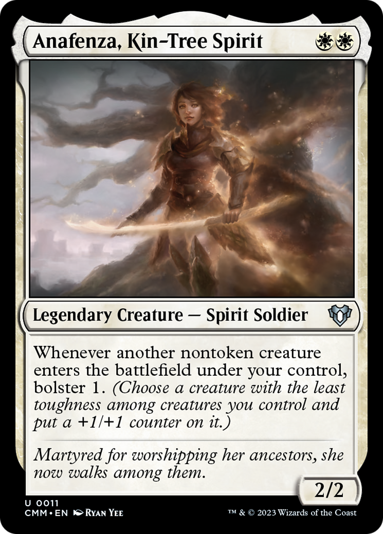 Anafenza, Kin-Tree Spirit [Commander Masters] | D20 Games