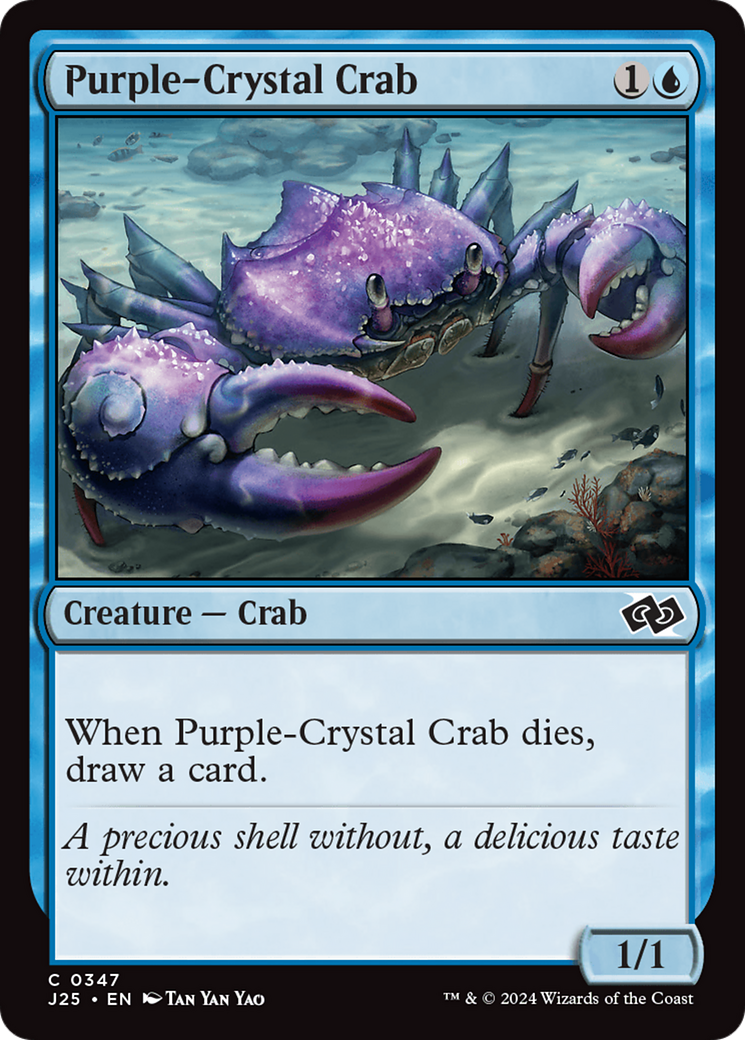 Purple-Crystal Crab [Foundations Jumpstart] | D20 Games