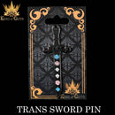 Trans Sword (Enamel Pin)