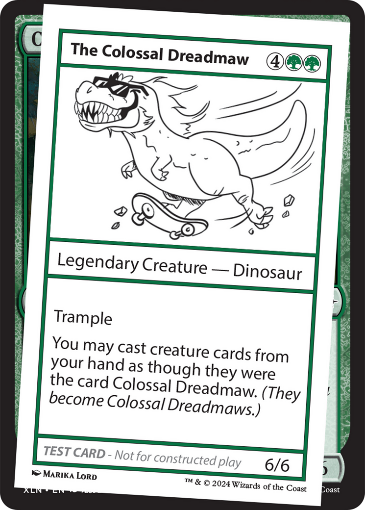 The Colossal Dreadmaw [Mystery Booster 2 Playtest Cards] | D20 Games