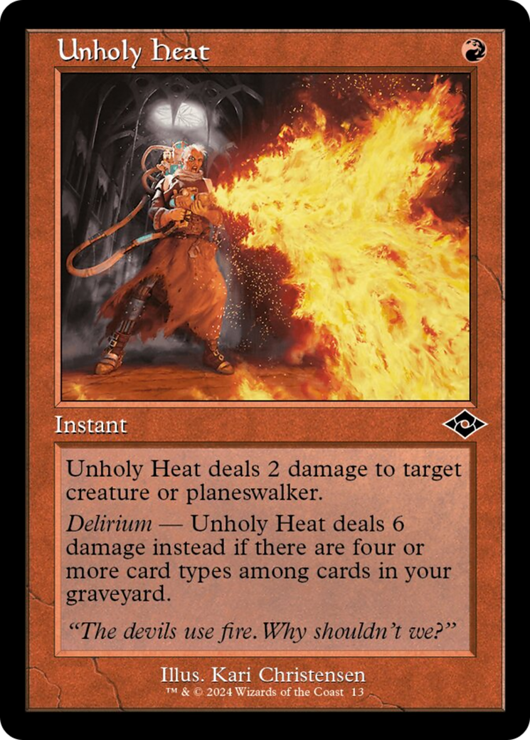 Unholy Heat (Retro) [Modern Horizons 2] | D20 Games