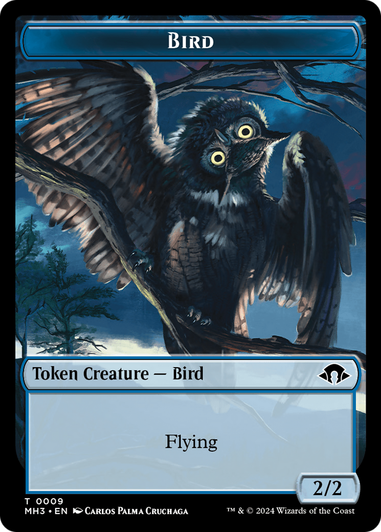 Servo // Bird Double-Sided Token [Modern Horizons 3 Tokens] | D20 Games