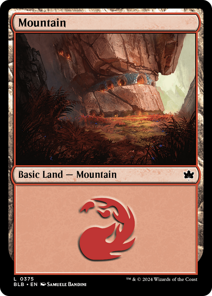 Mountain (0375) [Bloomburrow] | D20 Games