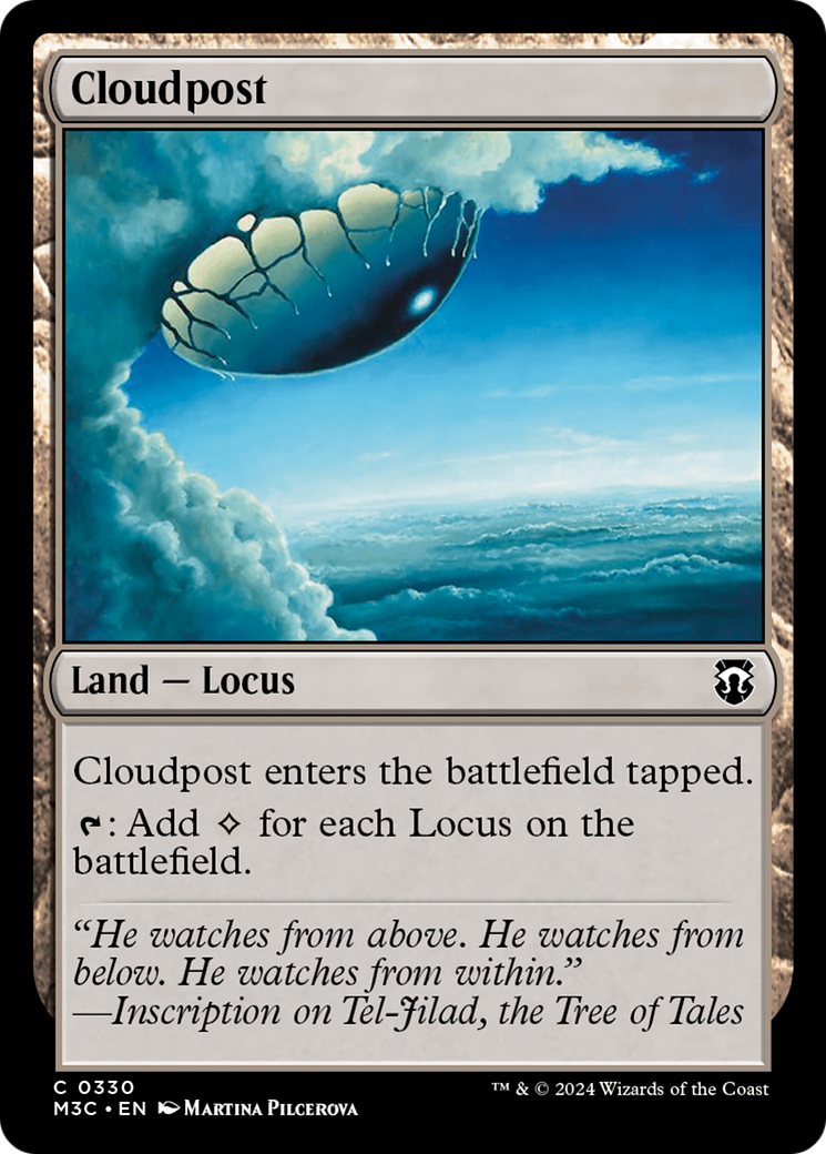 Cloudpost (Ripple Foil) [Modern Horizons 3 Commander] | D20 Games