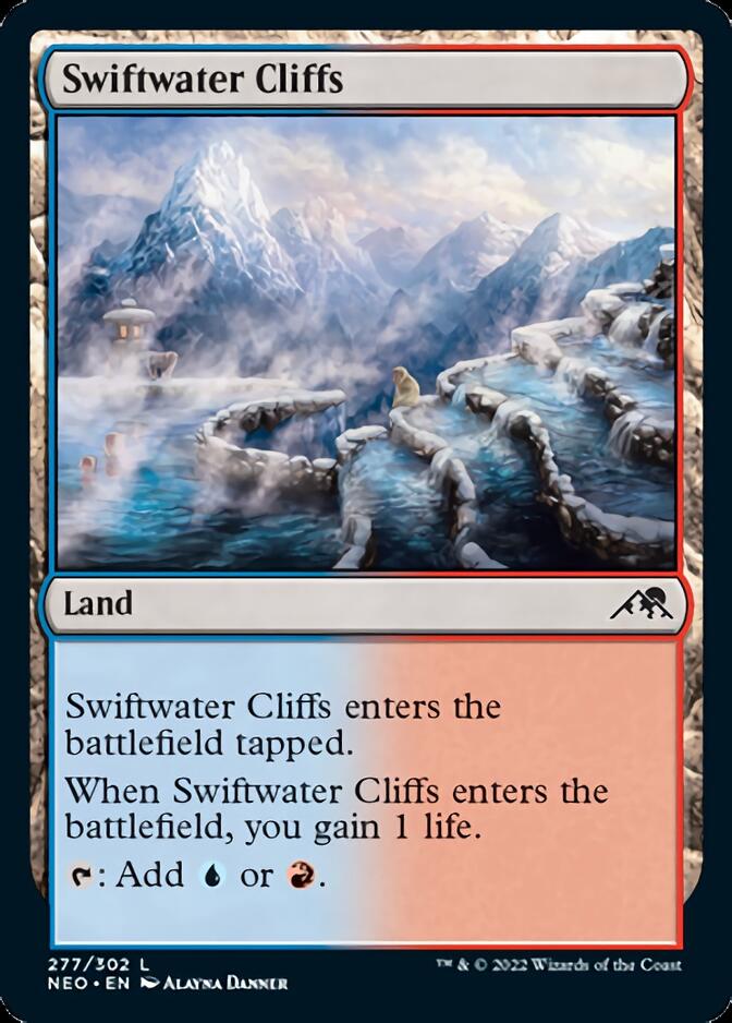 Swiftwater Cliffs [Kamigawa: Neon Dynasty] | D20 Games