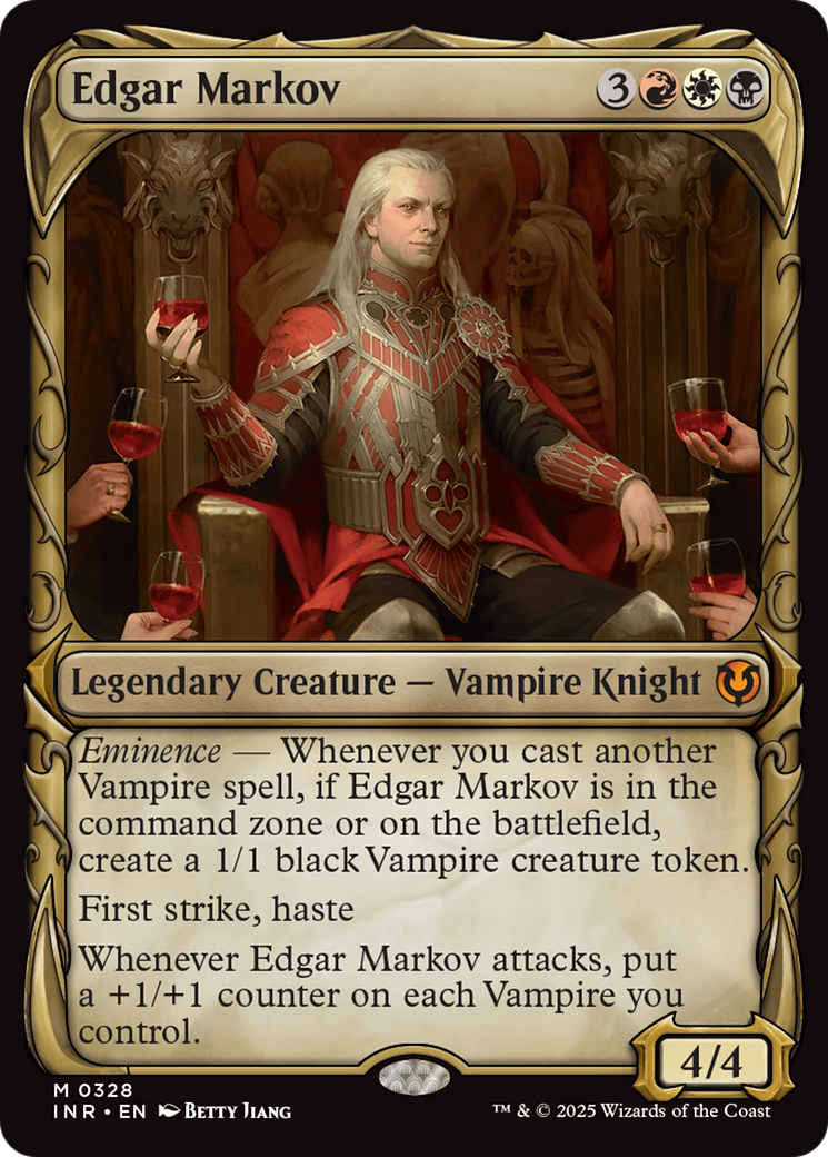 Edgar Markov (Showcase) [Innistrad Remastered] | D20 Games