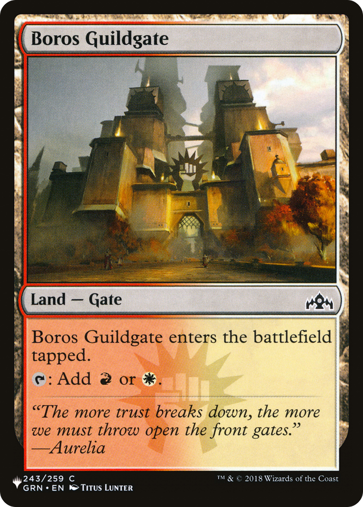 Boros Guildgate [The List] | D20 Games