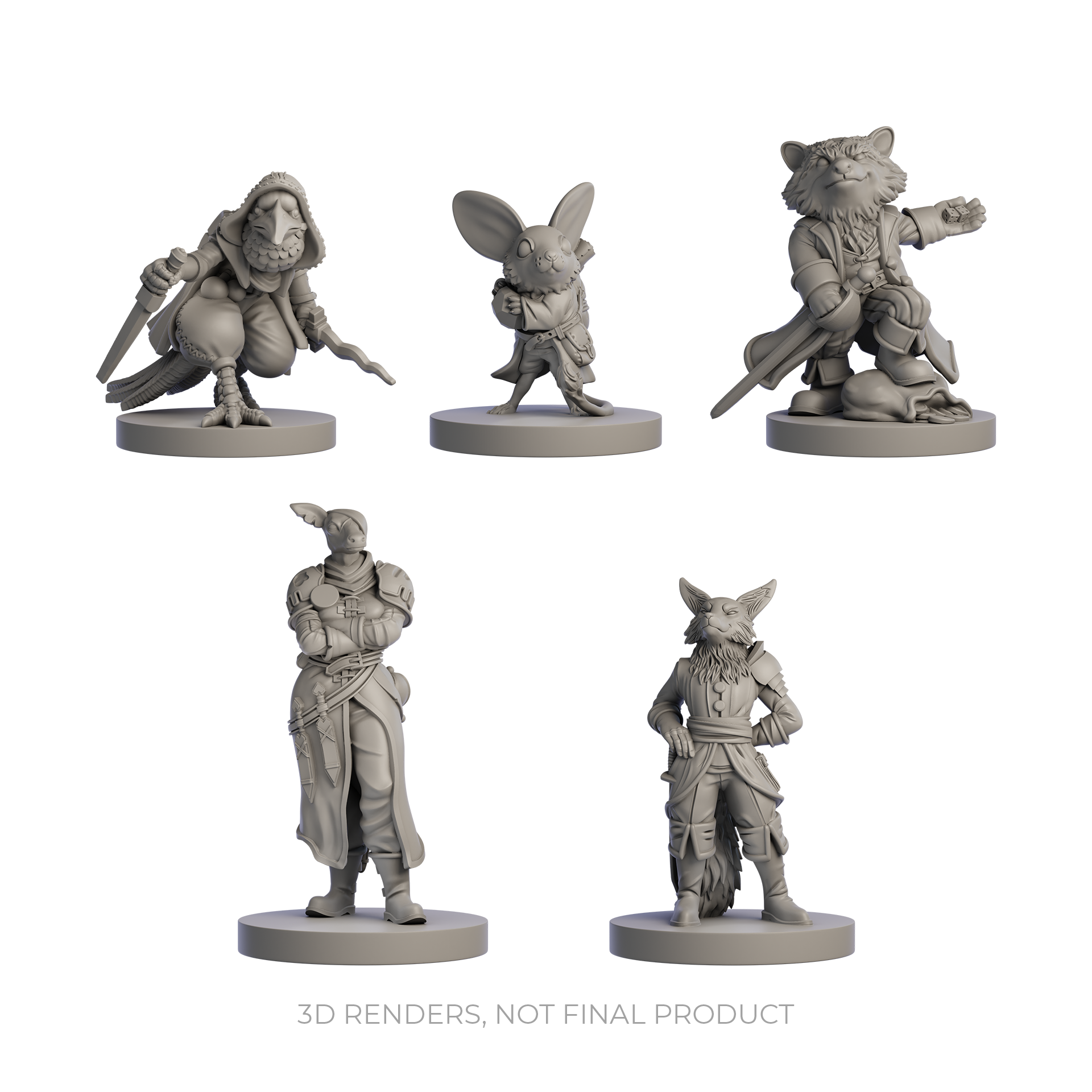 Humblewood Minis: Bandit Coalition | D20 Games