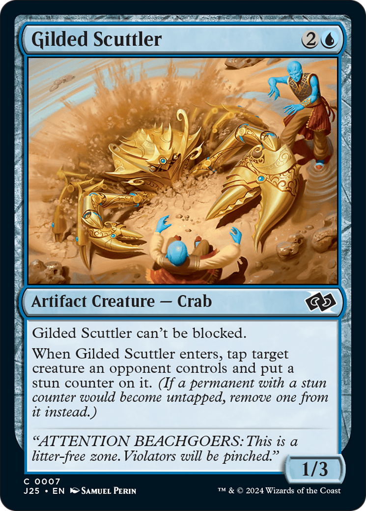 Gilded Scuttler [Foundations Jumpstart] | D20 Games